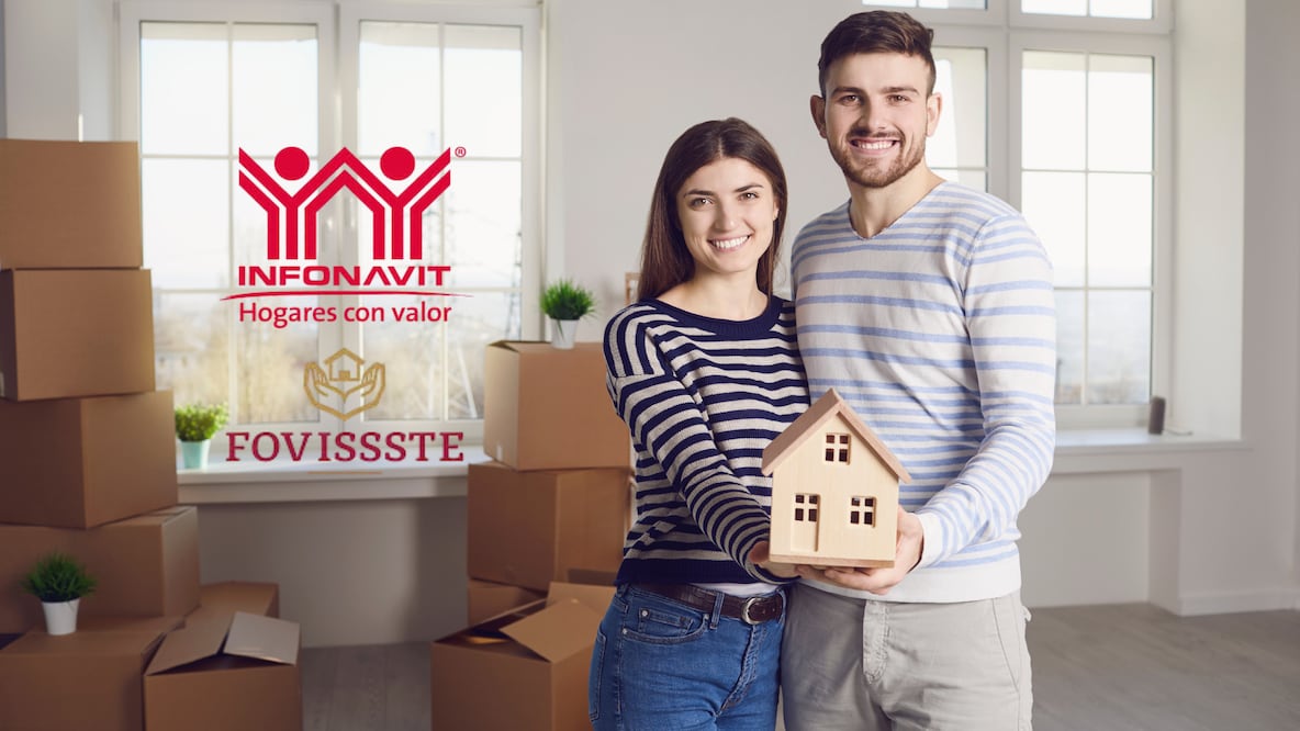 El crédito conyugal Fovissste-Infonavit permite que parejas del sector público y privado sumen sus créditos para comprar una vivienda (Foto: Canva)