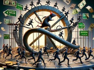 ¿Qué es la carrera de la rata y cómo salir del círculo de trabajar para pagar deudas?