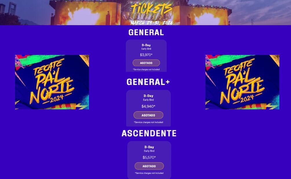 Aunque la venta tempranera esté agotada, ponte listo para la venta general. (Foto: Captura de pantalla)