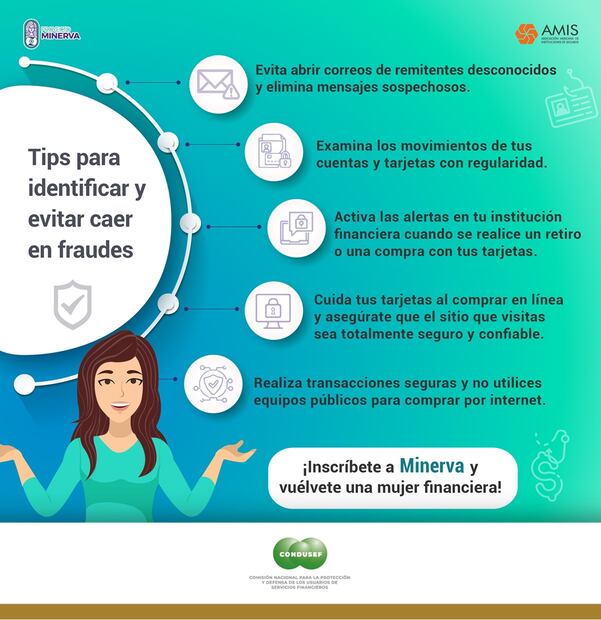 Tips para evitar fraudes. (Foto: Redes sociales).