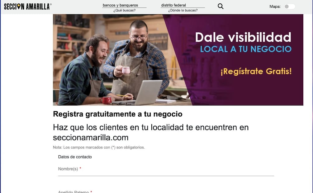 ¿Qué le pasó a la Sección Amarilla? (Foto: Sitio web)