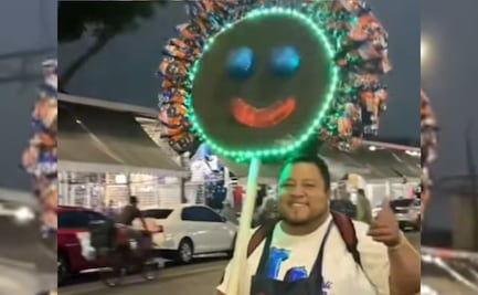 Vendedor de paletas payaso se vuelve viral por idea de marketing, ¿qué hizo diferente?