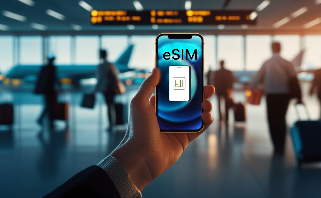 Así puedes usar tu celular fuera de México sin chip físico ni cargos extra por roaming. (Foto: Creada con IA)