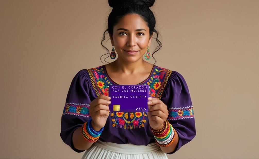 Tarjeta Violeta del Bienestar (Foto: DeDinero)