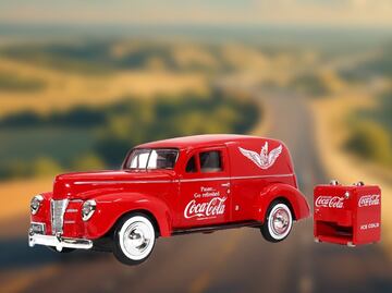 Regalos Día del Padre: Auto a escala de Coca-Cola y Ford en promoción en Amazon
