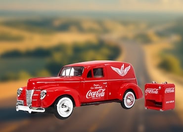 Regalos Día del Padre: Auto a escala de Coca-Cola y Ford en promoción en Amazon