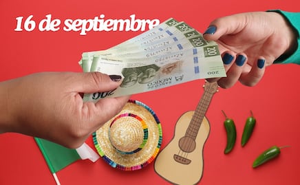 ¿Cuánto deben pagarte si trabajas el 15 y 16 de septiembre?