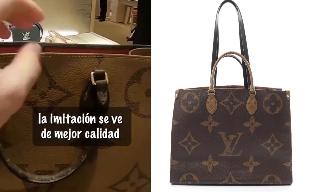 El escándalo viral que revela que las bolsas Louis Vuitton son hechas en China. (Foto: Captura de pantalla)