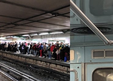 Fríos extremos y retrasos de hasta 35 minutos: Esto es lo que los usuarios del Metro tienen que padecer para llegar a su destino