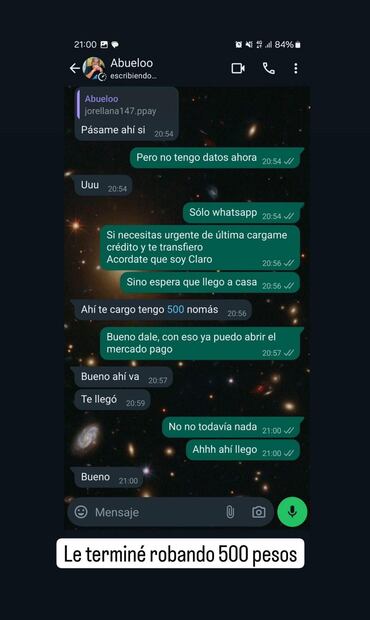 Engaña a delincuente y con este mensaje de WhatsApp evita robo y gana dinero. (Foto: DeDinero)