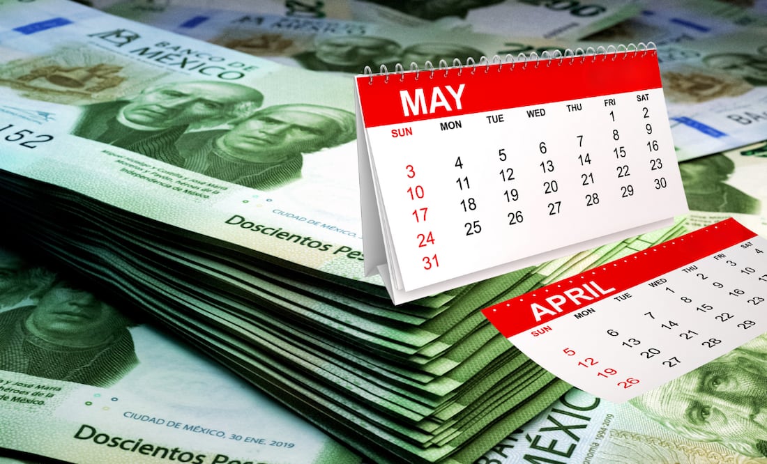 Calendario estimado de pago de la Pensión Bienestar mayo - junio 2025. (Foto: DeDinero)