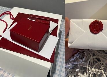 Tiktoker compra el brazalete más barato de Cartier con una quincena, se sorprendió al abrir la caja