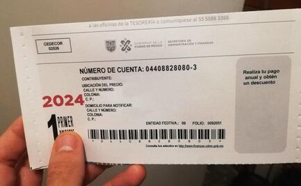 Predial 2024: Cómo aprovechar el 8 por ciento de descuento en CDMX