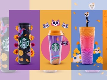 Starbucks se viste de cempasúchil: así es la colección global del Día de Muertos 2025