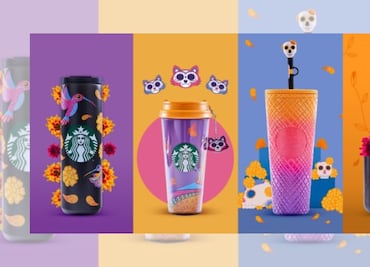 Starbucks se viste de cempasúchil: así es la colección global del Día de Muertos 2025