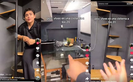 Vivo en una cisterna para estudiar en CDMX: La historia de un estudiante del Edomex que paga 5 mil 500 pesos mensuales