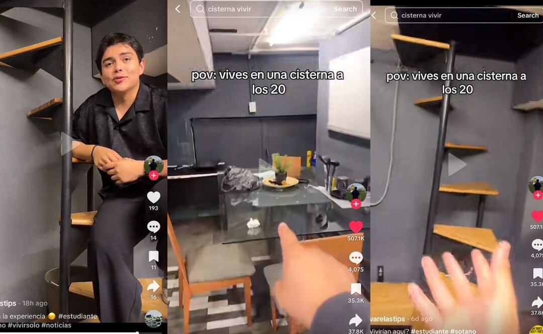 Un video viral en TikTok que expuso la crisis habitacional. (Foto: Captura de video de TikTok)