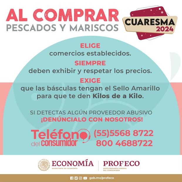 Este es el publicación que compartió la Profeco en su cuenta de X. (Foto: Redes sociales)