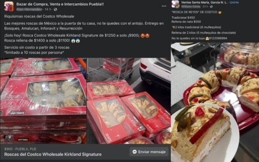Video viral: El caso de la Rosca de Reyes en Costco. (Foto: Redes sociales)