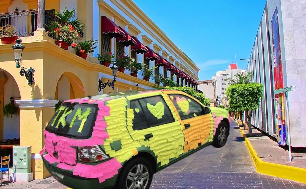 Ejemplo de auto decorado. (Foto: DeDinero)