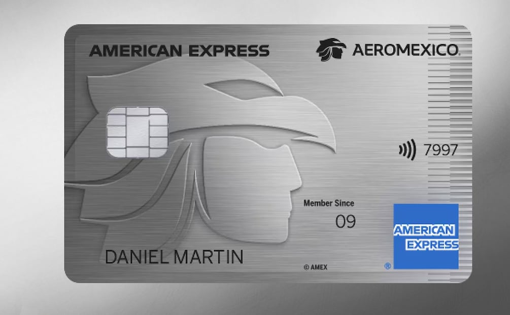 Tarjeta American Express Aeroméxico. (Foto: Captura de pantalla)