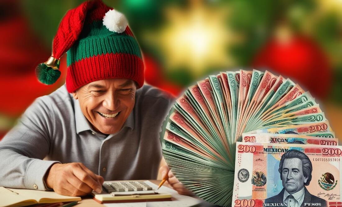 Conoce el monto exacto que debe de recibir de aguinaldo en este 2024. (Foto: Creada con IA)