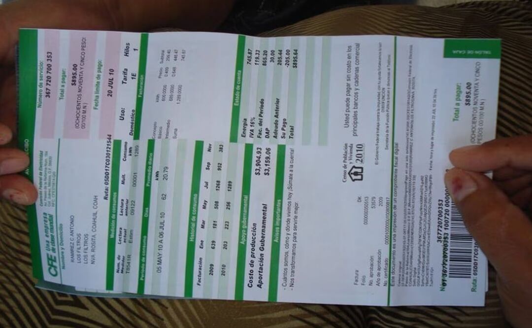 Estos son los estados y ciudades de México en donde se ajustará la tarifa de luz. (Foto: DeDinero)