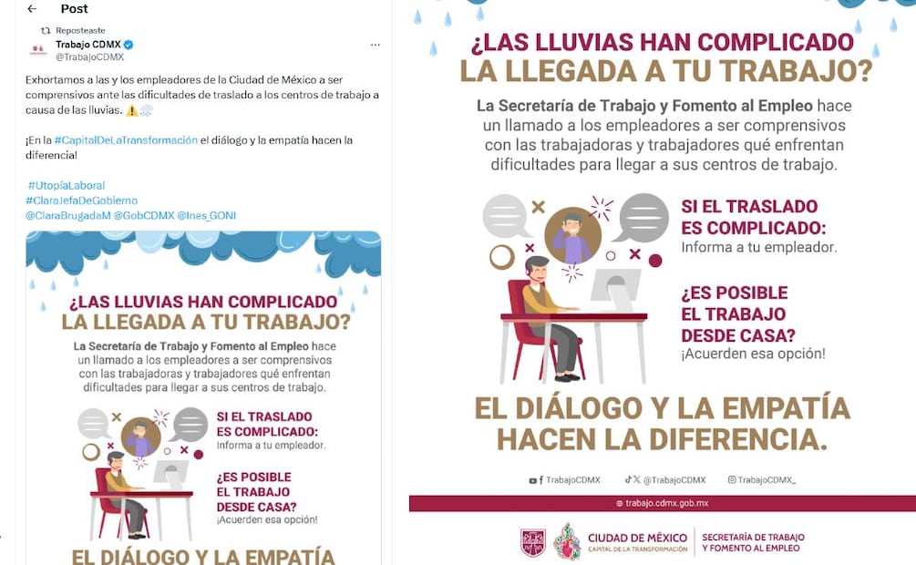 ¿Qué dicen las autoridades sobre el home office en Ciudad de México? (Foto: Redes sociales)