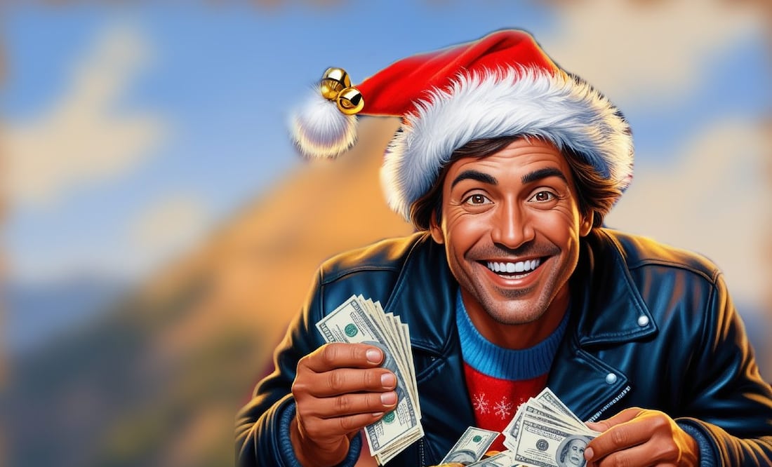 ¡Que no te falte! Esto es lo que tu patrón debe pagarte de aguinaldo en la frontera si ganas el mínimo. (Foto: Creada con IA)