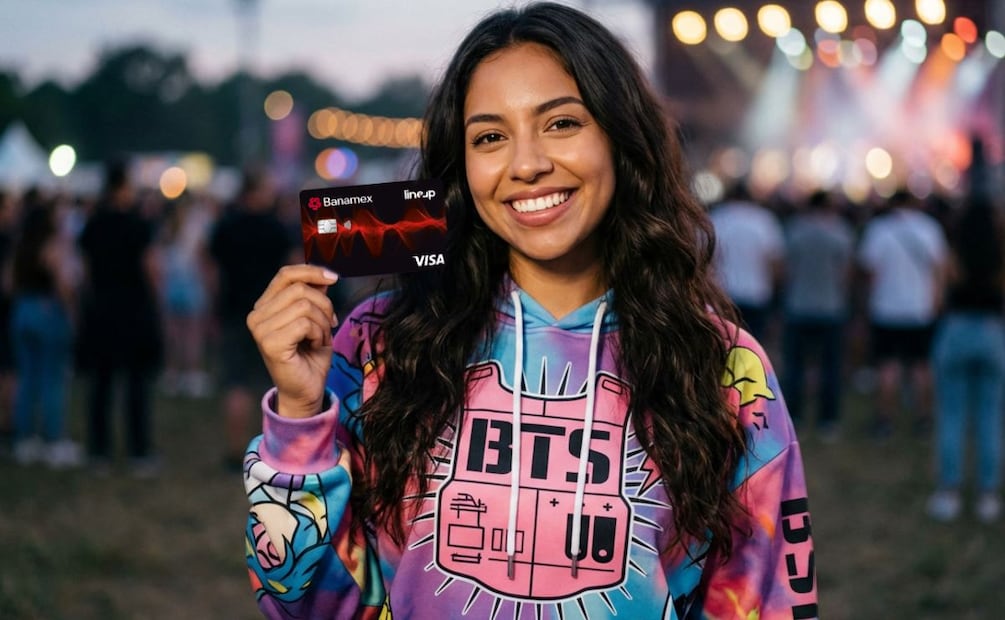Tarjeta Line Up Citibanamex: ¿Preventas exclusivas y 2x1 en conciertos o una trampa de comisiones? (Foto: Creada con IA)