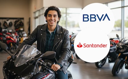 Santander vs BBVA: cuál es el crédito para moto que te cobra menos intereses en 2026