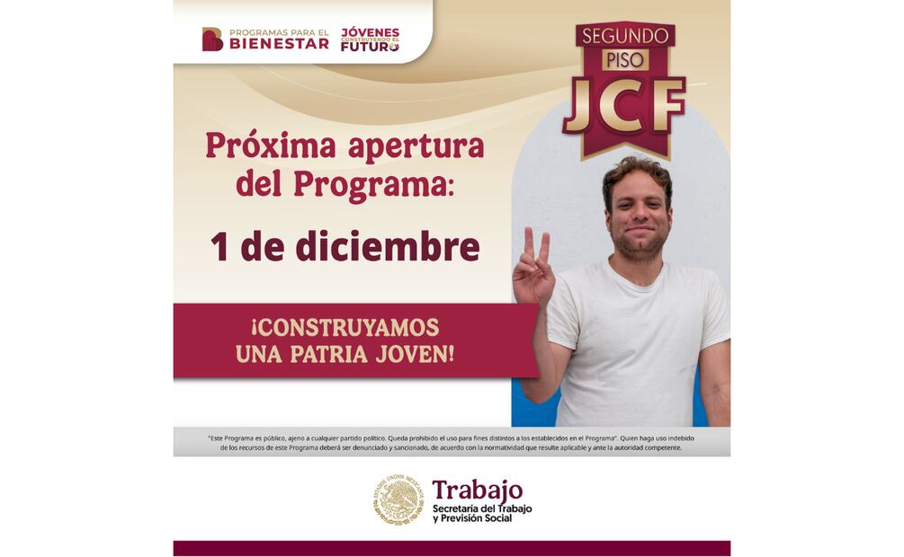 ¿Cómo funciona el programa de Jóvenes Construyendo el Futuro? (Foto: Captura de pantalla)