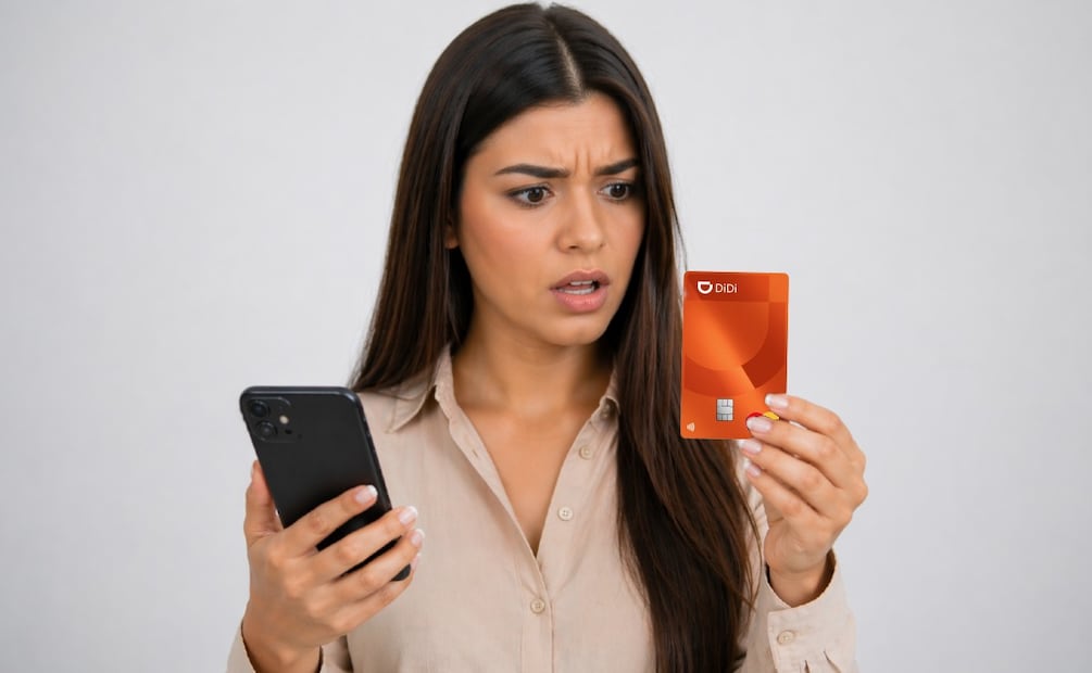 DiDi cancela tu tarjeta de crédito: Estas son las razones por las que puedes perder tu cuenta. (Foto: Captura de pantalla / creada con IA)