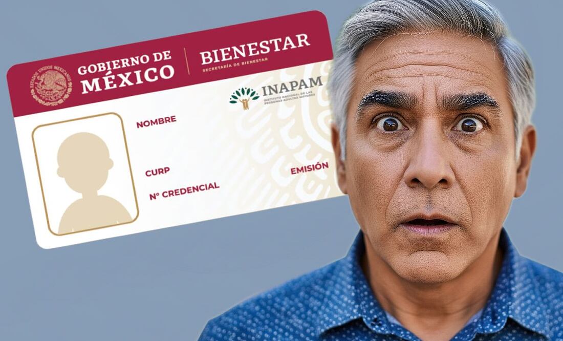 Rumor falso: adultos mayores no recibirán 14 mil pesos del INAPAM. (Foto: Creada con IA)