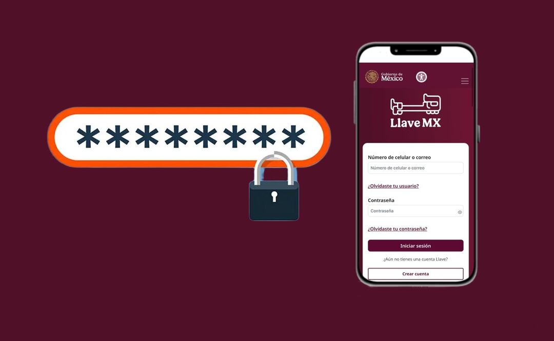 Guía rápida: restablece tu contraseña de Llave MX y accede a tus trámites. (Foto: DeDinero)