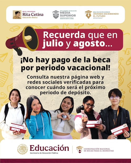 Becas del Bienestar. (Foto: X de la CNBBBJ)