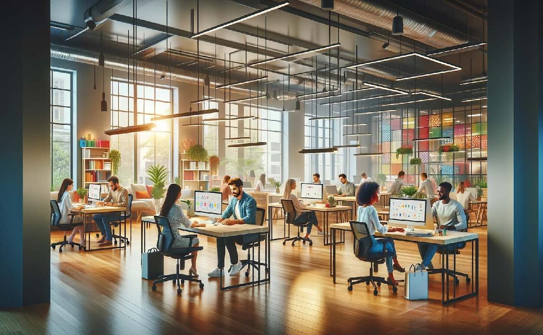 Dónde ver WeCrashed, la serie inspirada en la historia de WeWork. (Foto: Generada con Inteligencia Artificial)