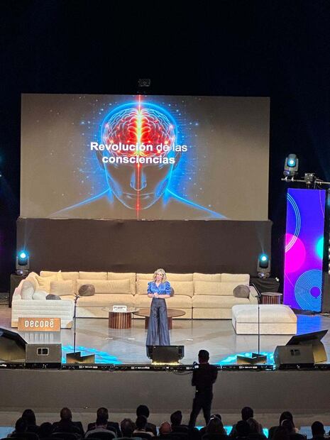 El poderoso mensaje de Ninfa Salinas, hija de Ricardo Salinas, en el Foro Creadores Puebla 2024. (Foto: Javier Ramírez)