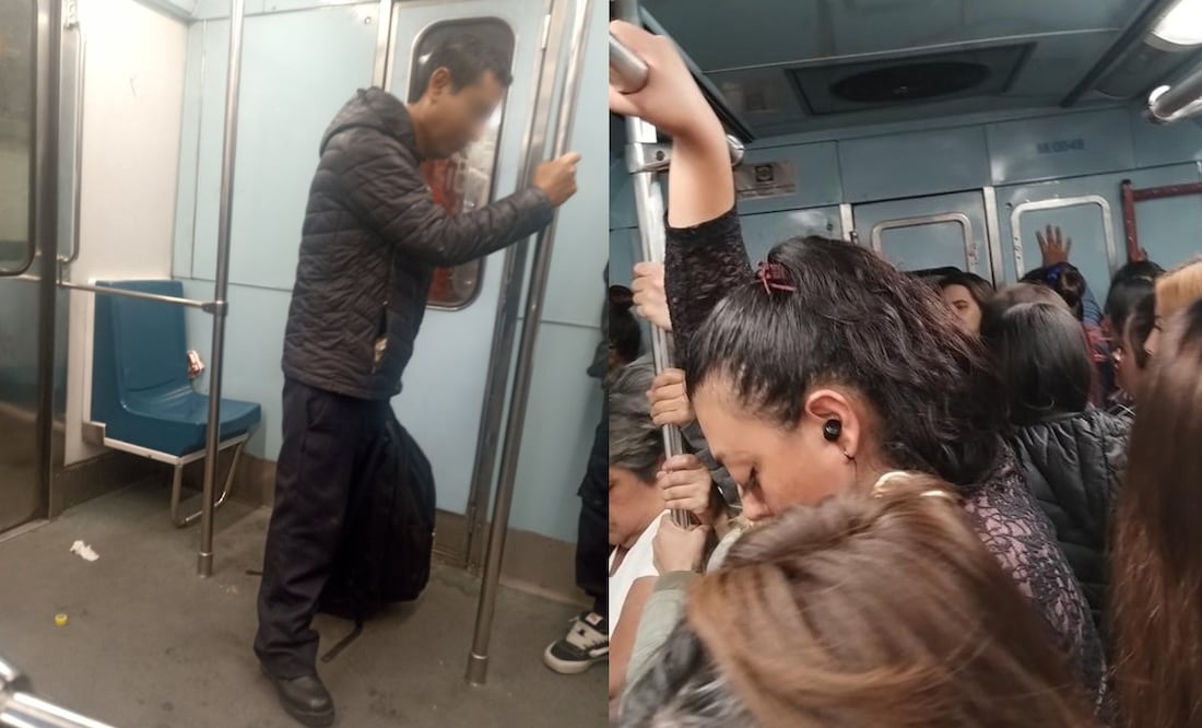 Algunos usuarios en redes sociales reportaron desperfectos en vagones del Metro. (Foto: Redes sociales)