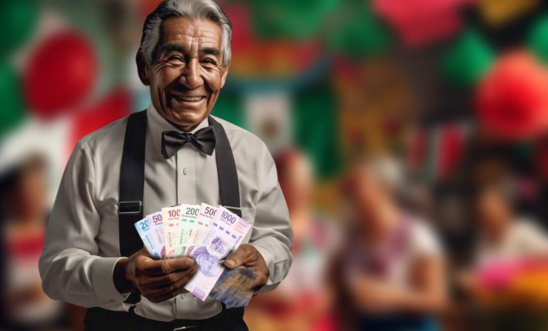 Conoce si el próximo 16 de septiembre habrá pago de la Pensión Del Bienestar. (Foto: Creada con IA)