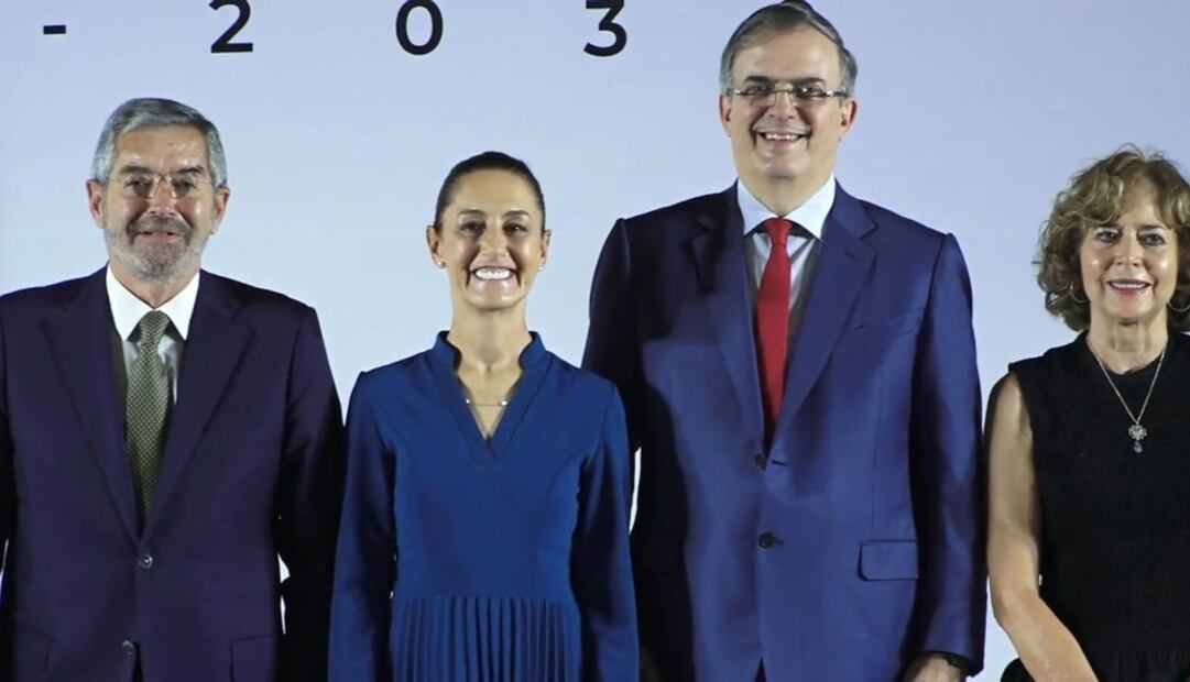 Claudia Sheinbaum presenta parte de su gabinete. (Foto: Captura de video)