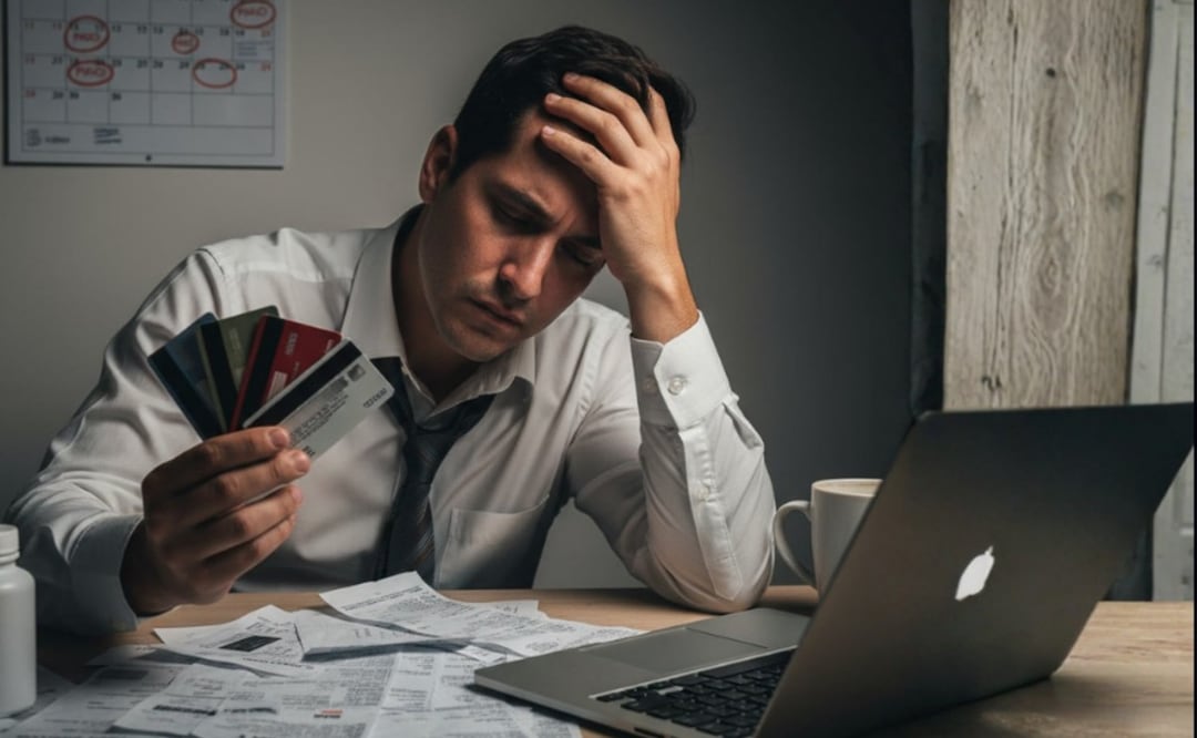 Consejos de la Condusef para liquidar tus deudas y cerrar el año con tranquilidad económica. (Foto: Creada con IA)