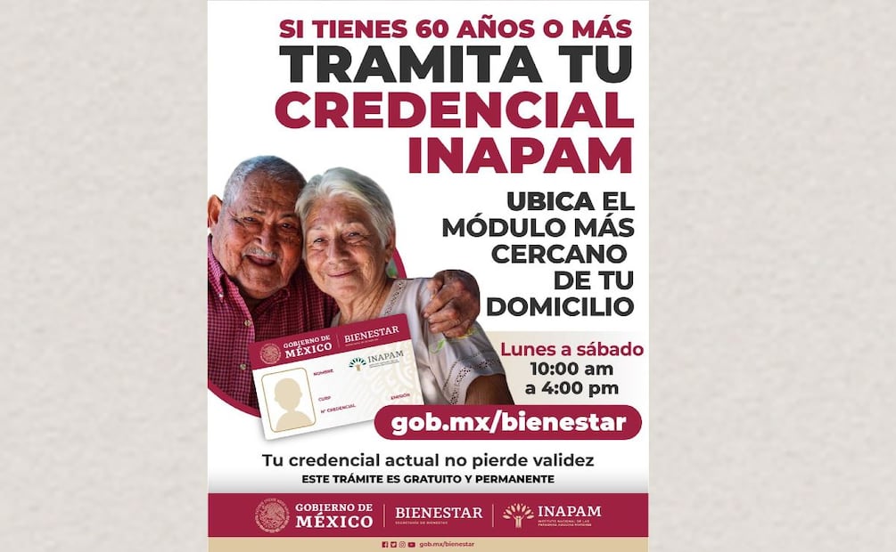 ¿Cuánto dan en la tarjeta INAPAM? (Foto: DeDinero)