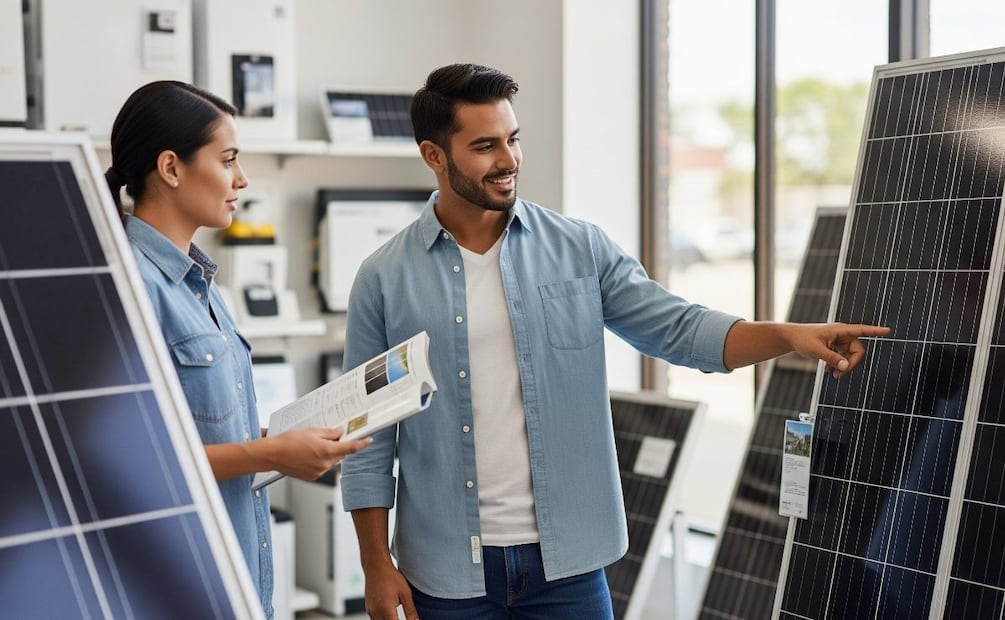 ¿Puedo comprar paneles solares con un crédito Fonacot? (Foto: Creadacon IA)