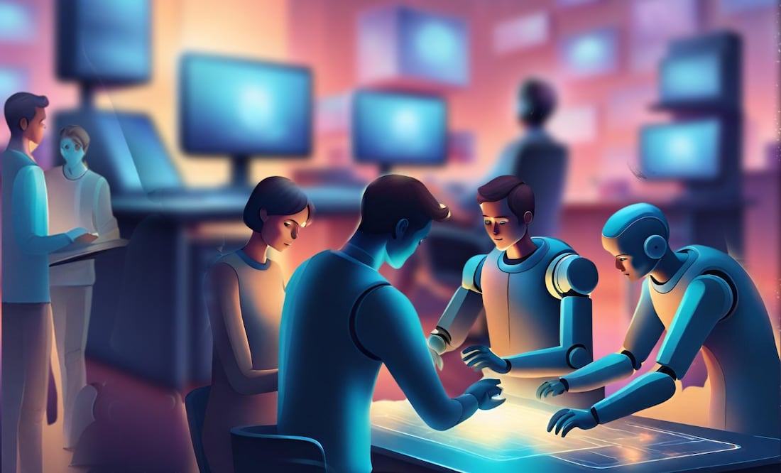 Haz tu jornada laboral más eficiente con la IA. (Foto: DeDinero)