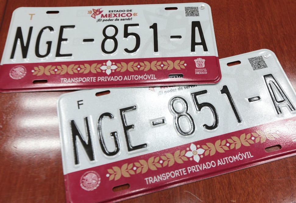 Uso correcto de la placa (Foto: Cuartoscuro)