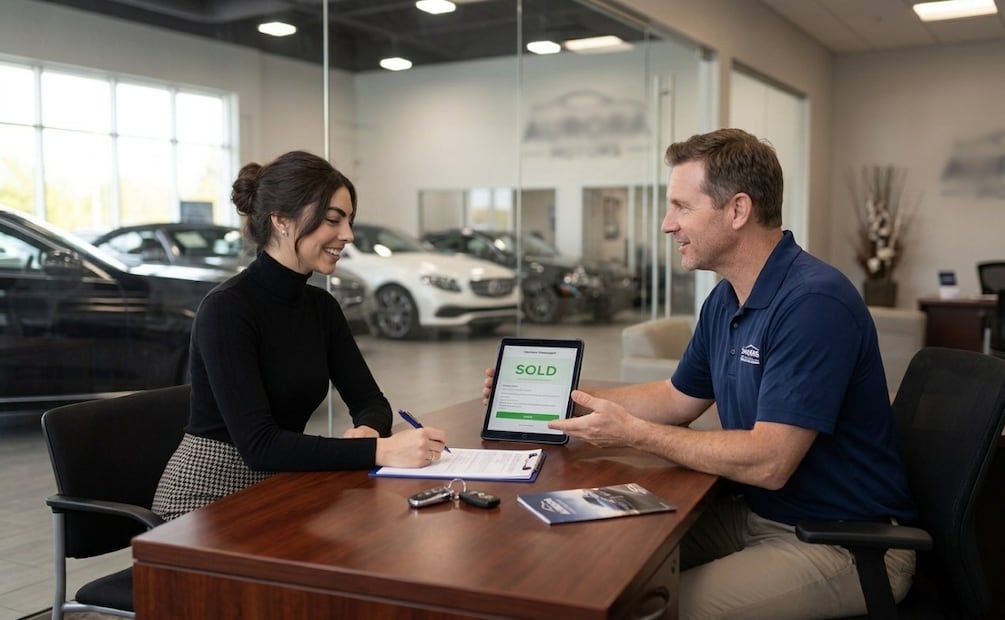 Fonacot sí presta para comprar un auto, pero el monto dependerá de tu salario. (Foto: Creada con IA)
