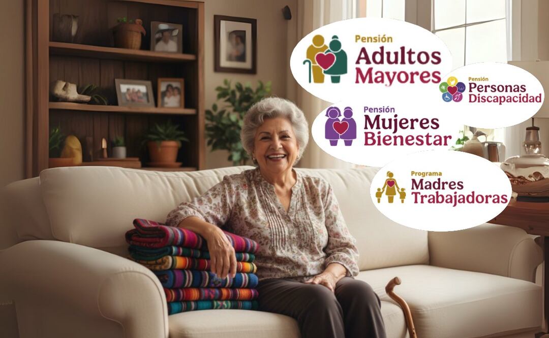 Última semana de pago Pensión Bienestar: calendario septiembre-octubre. (Foto: Creada con IA)