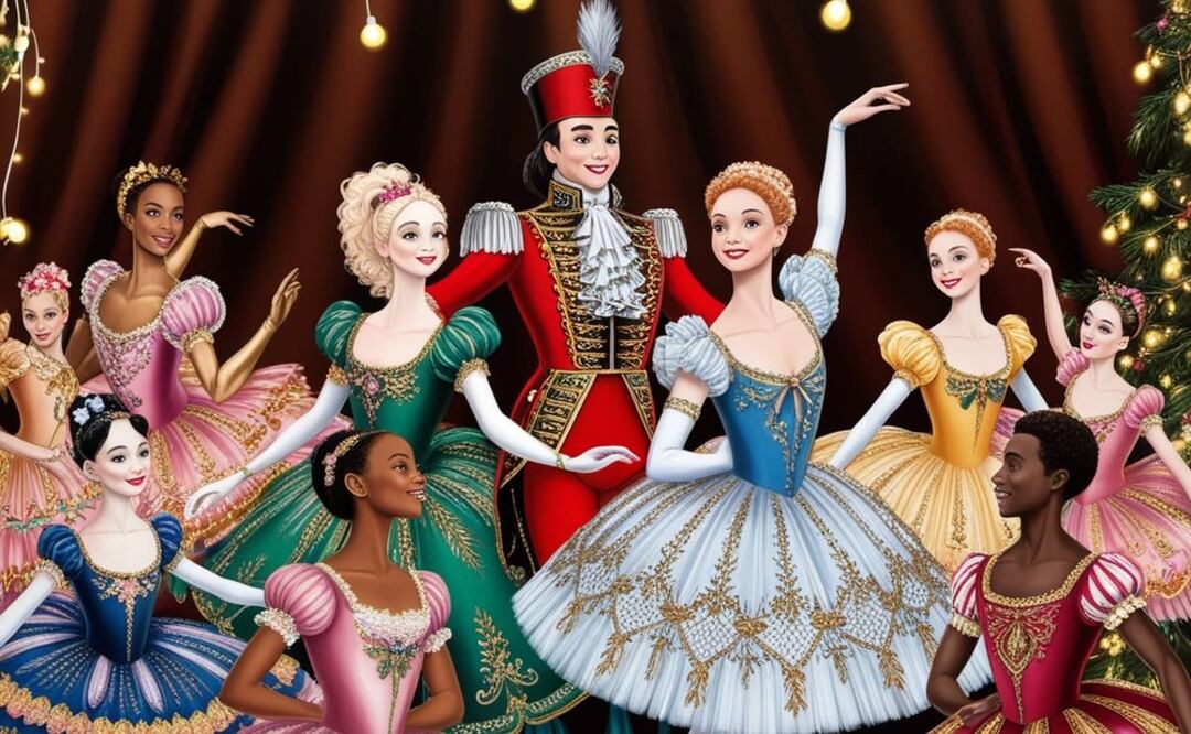 Descubre dónde se presentará el Cascanueces gratis en la Ciudad de México. (Foto: Creada con IA)