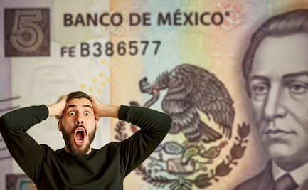 Circula billete de 5 pesos: ¿vale algo o es falso? 
